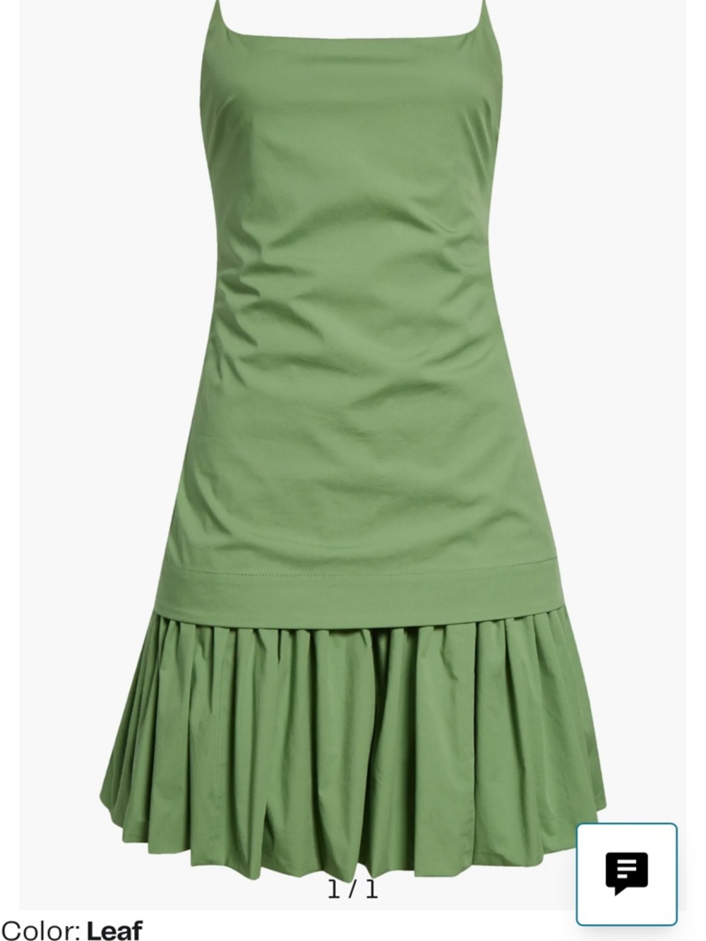 STAUD Ari Sleeveless Minidress